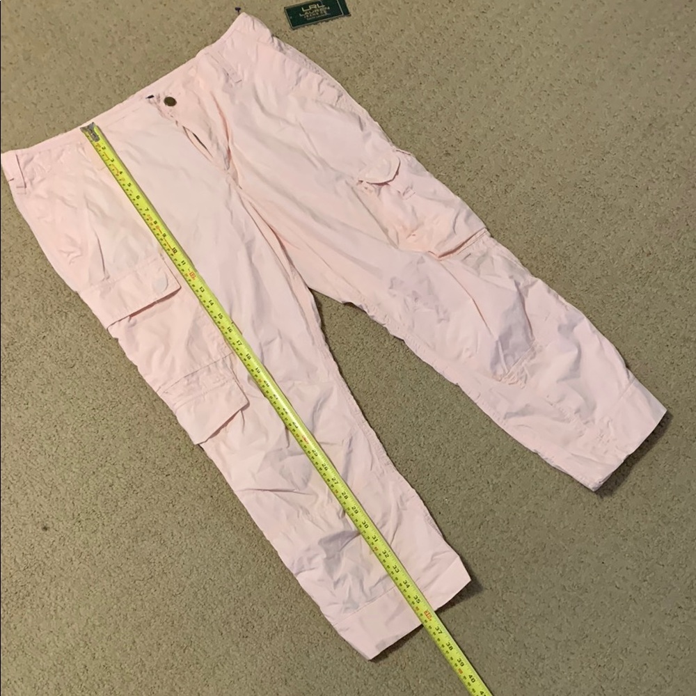 Ralph Lauren Pink Cargo Pants NWT - Picture 4 of 10